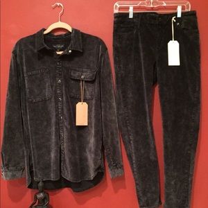 💙NWT💙 LUCKYBRAND JEANS and BUTTON-DOWN BLAZER!!